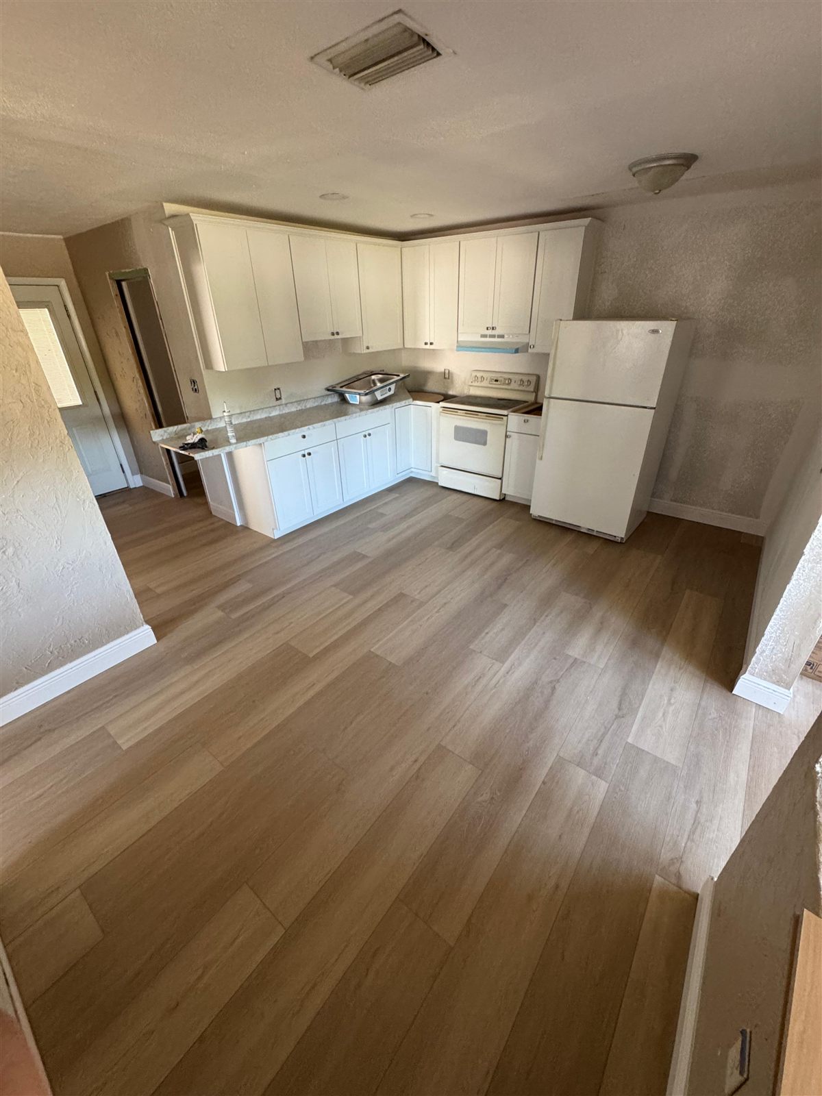 Luxury vinyl plank (LVP) flooring in a Venice, FL home